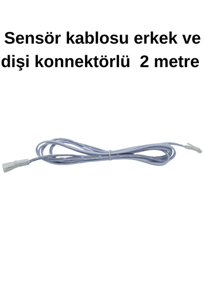 Sensör kablosu erkek dişi konnektörlü  2 metre 