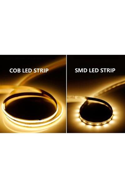 Çift Renk COB Şerit Led ( Beyaz Ve Günışıgı )