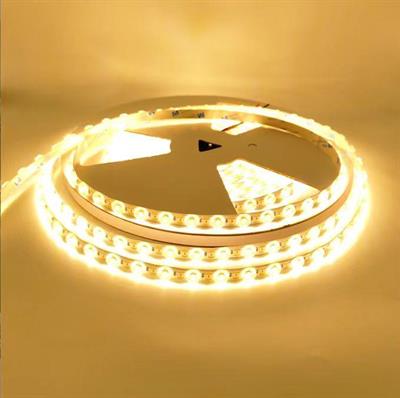 Amber Lensli Şerit Led Metrede 48 LEDLİ 18W 24V