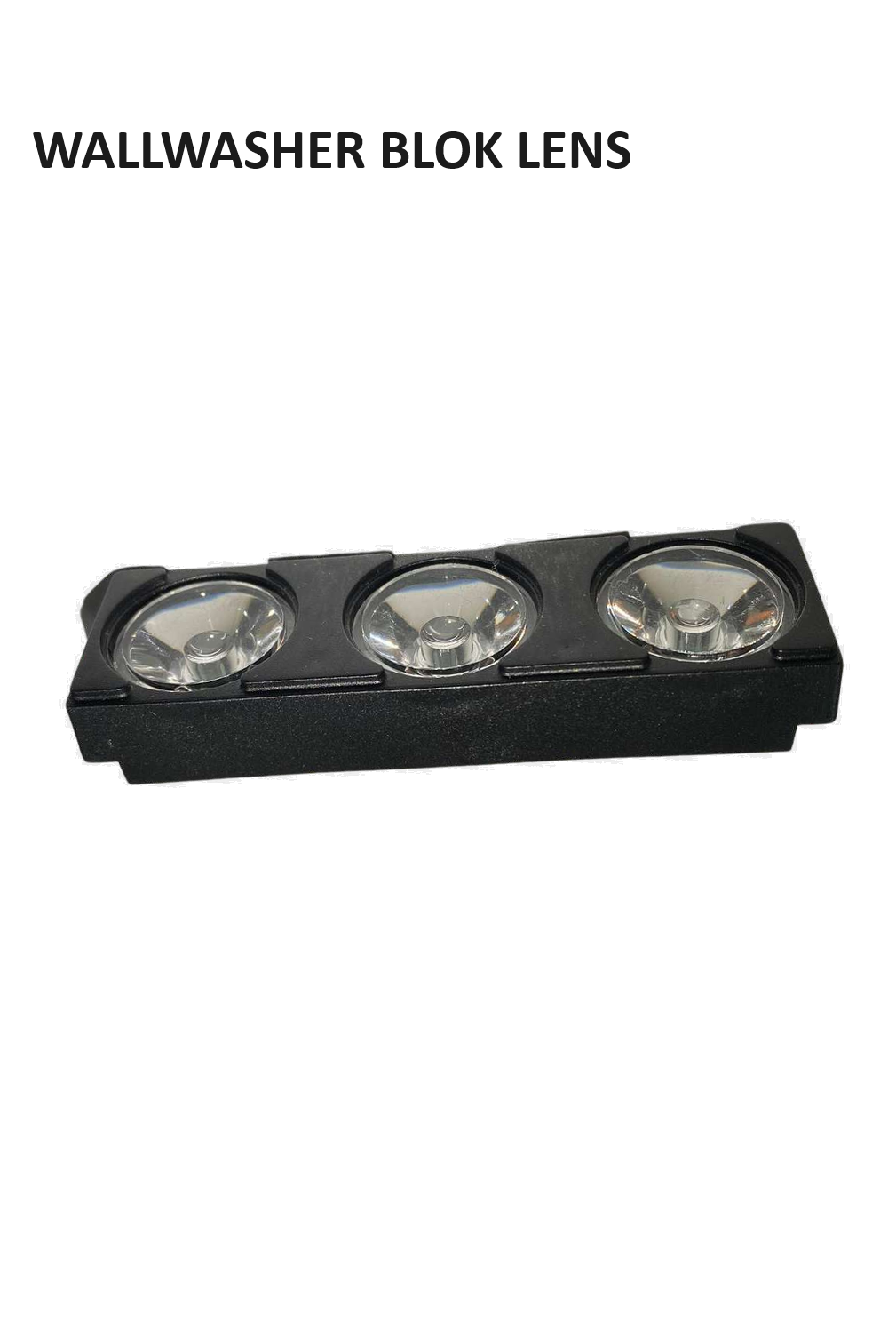 20 Derece 21mm Power Led Lens Wallwasher 3 lü Blok Lens
