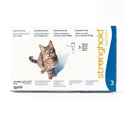  Stronghold Kedi 45mg 0,75ml 3 pipet damla 