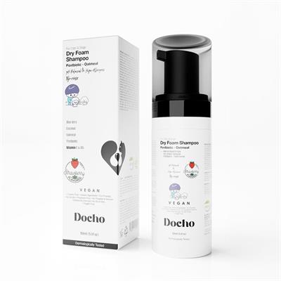 Docho Kedi ve Köpek Kuru Köpük Şampuan - Postbiyotik 150 ML