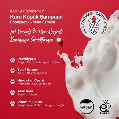 Docho Kedi ve Köpek Kuru Köpük Şampuan - Postbiyotik 150 ML