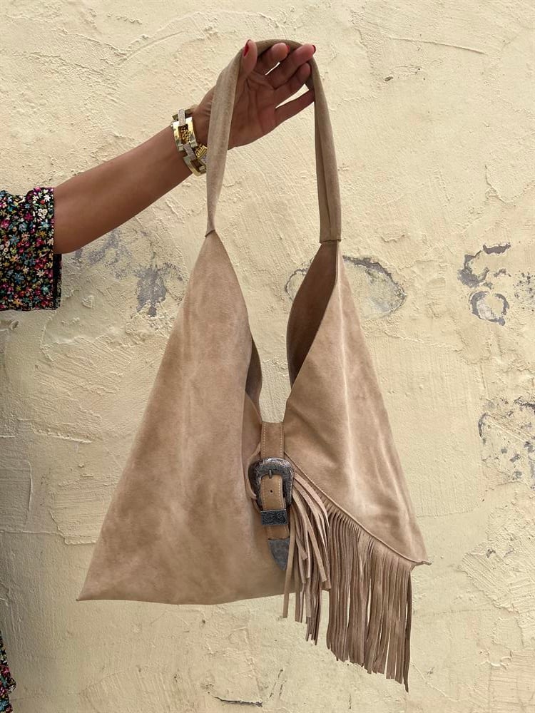 HOBO NUDE SÜET ÇANTA