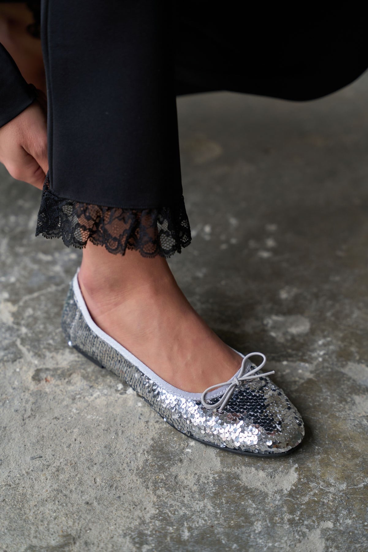 MEO GÜMÜŞ PULLU BABET