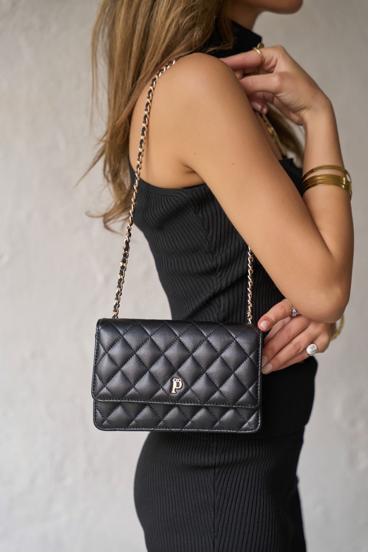 NAPOLİ SİYAH CLUTCH ÇANTA