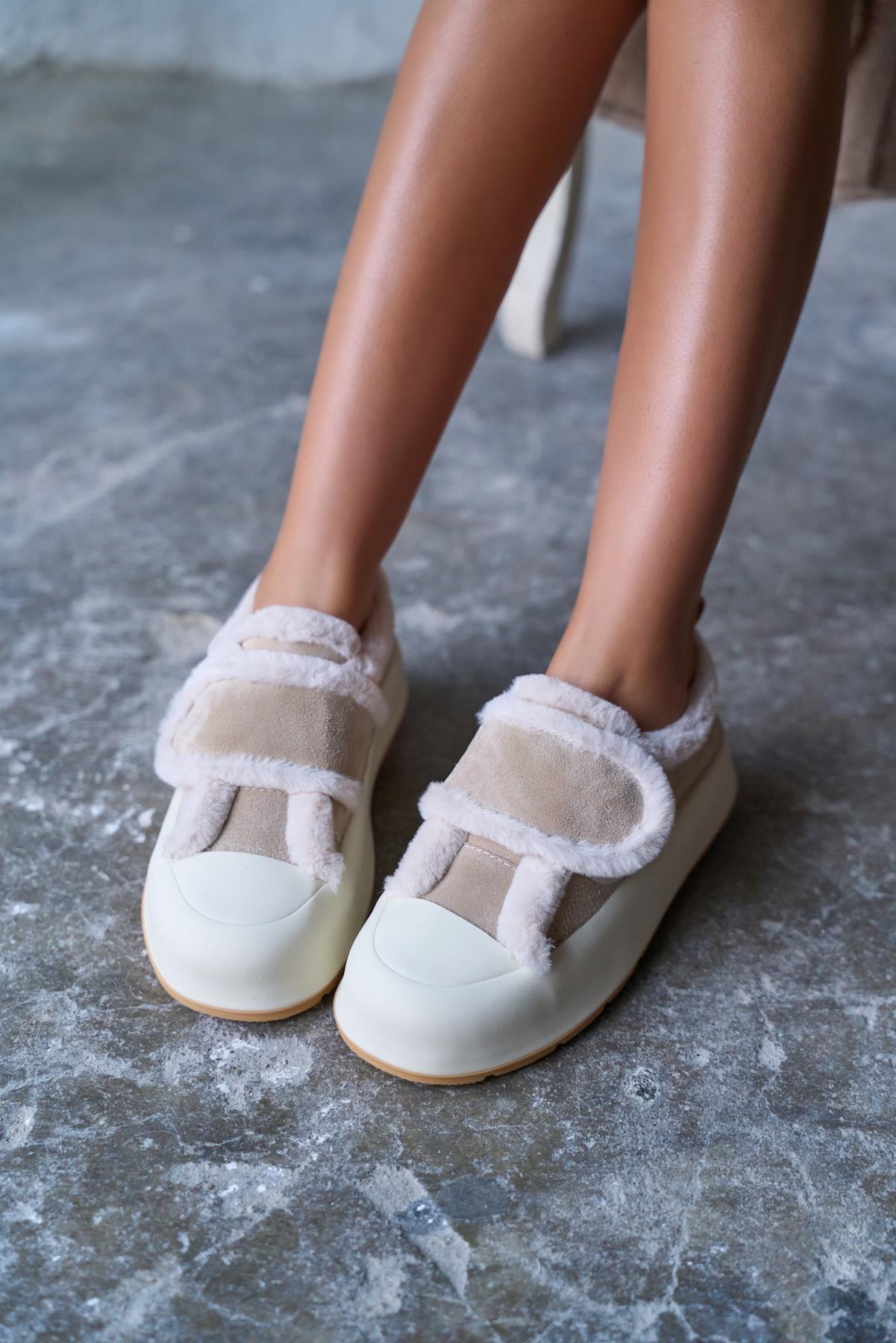 PALMAS BEJ SÜET SPOR AYAKKABI 