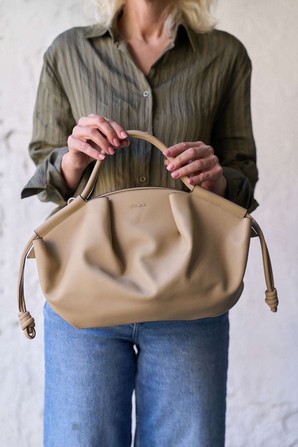 PARİS NUDE DERİ ÇANTA