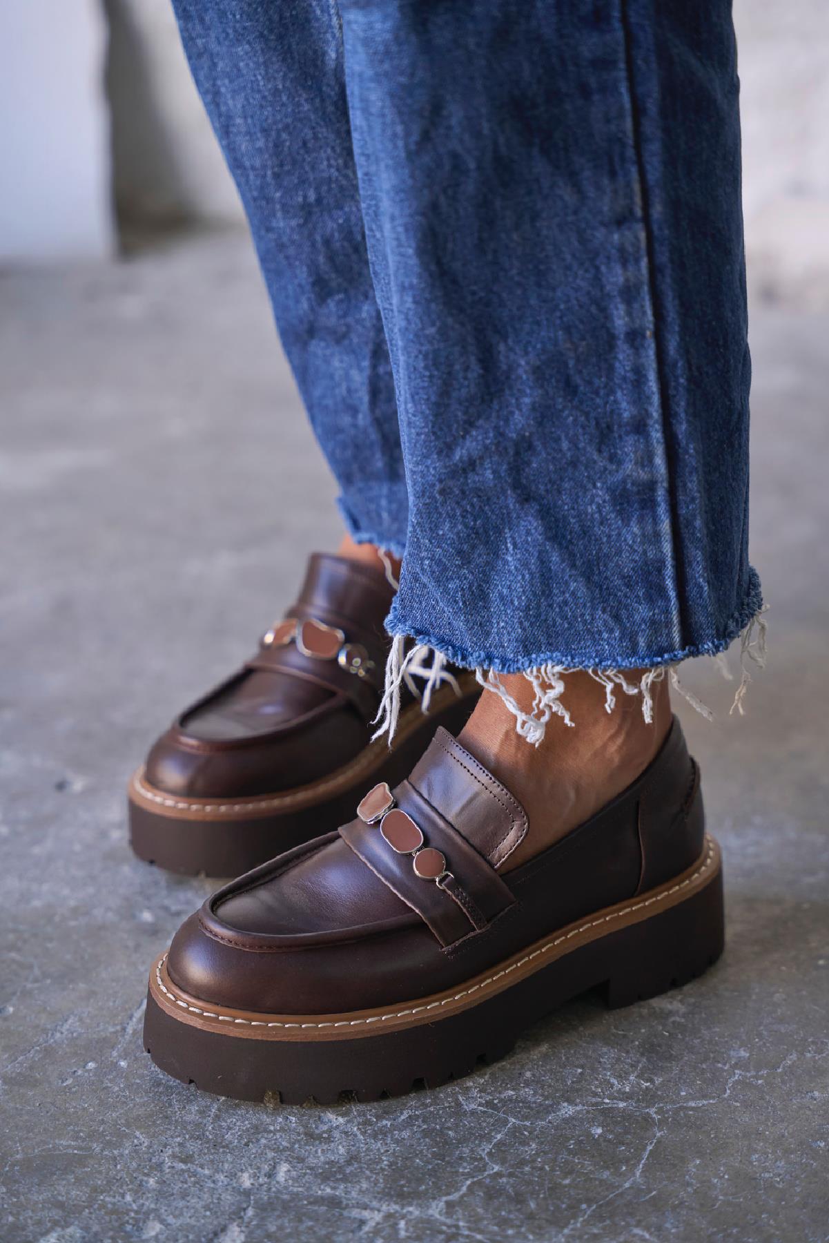 ROBH KAHVE DERİ MAKOSEN