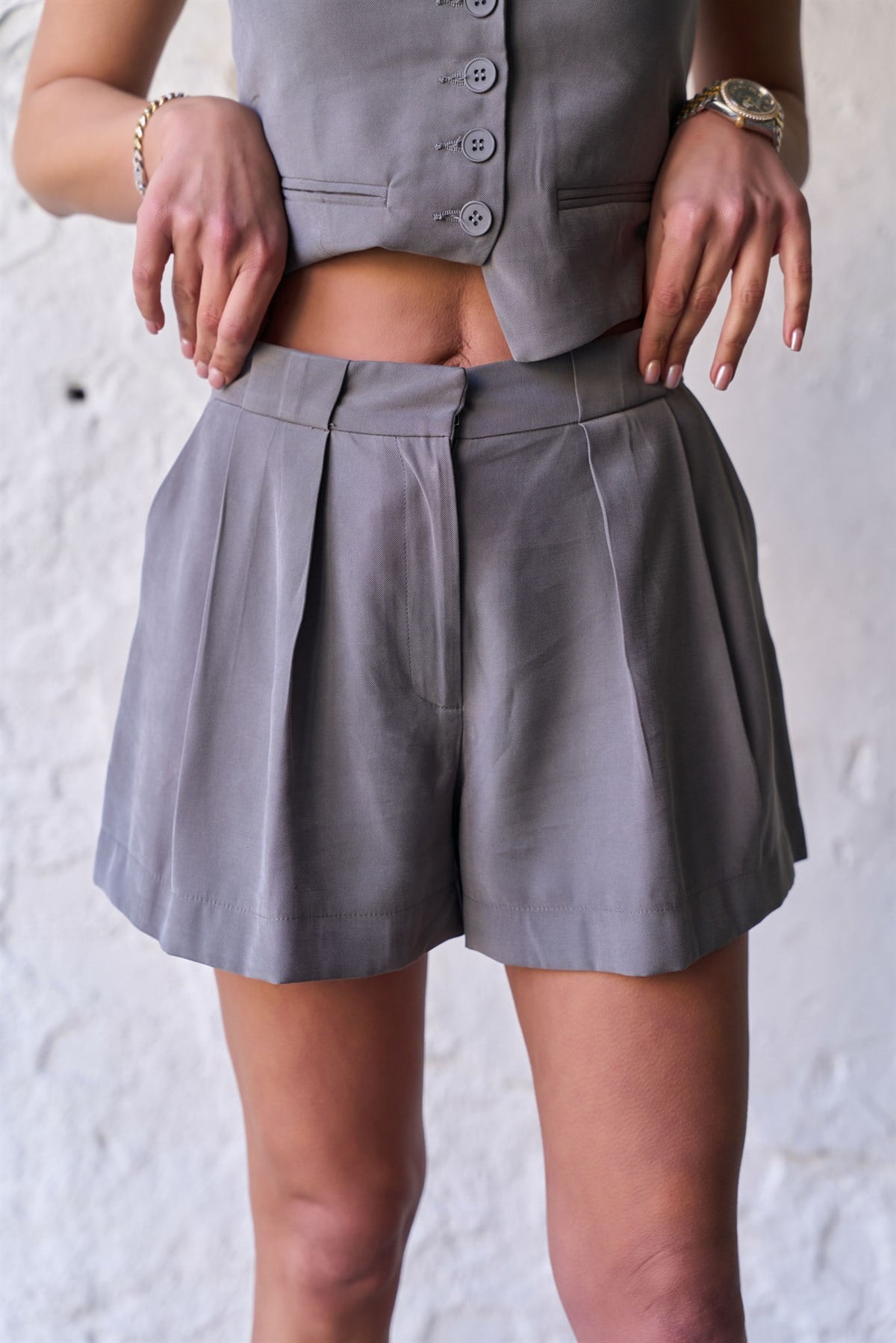 WEEKDAY GRİ ŞORT TAKIM