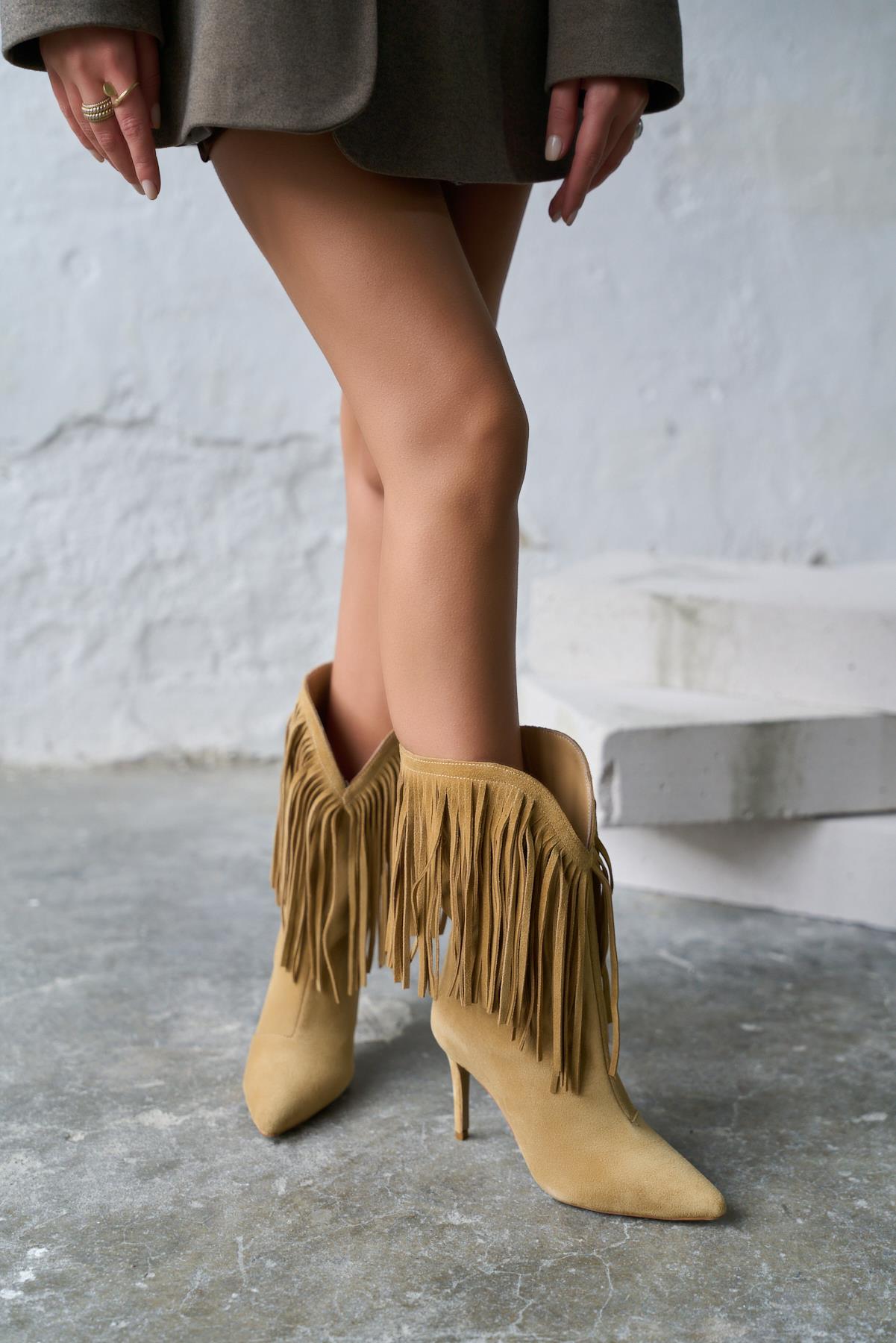 AMORA BAL SÜET ÇİZME