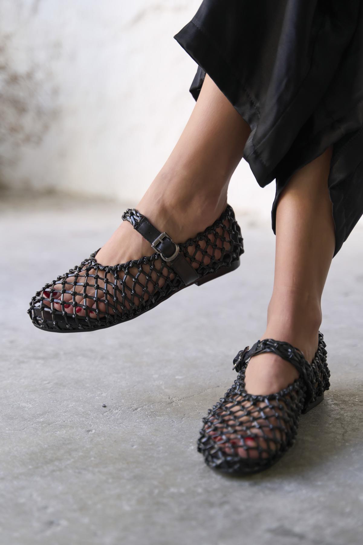 COLBY SİYAH DERİ BABET