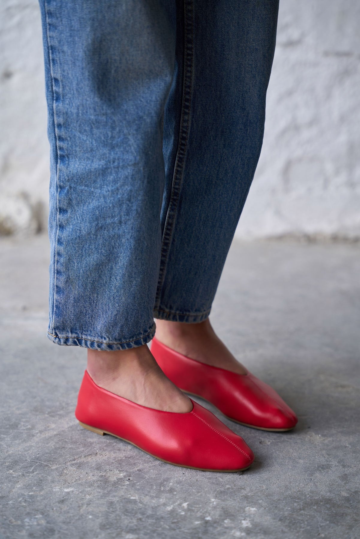 DOBO KIRMIZI DERİ BABET 