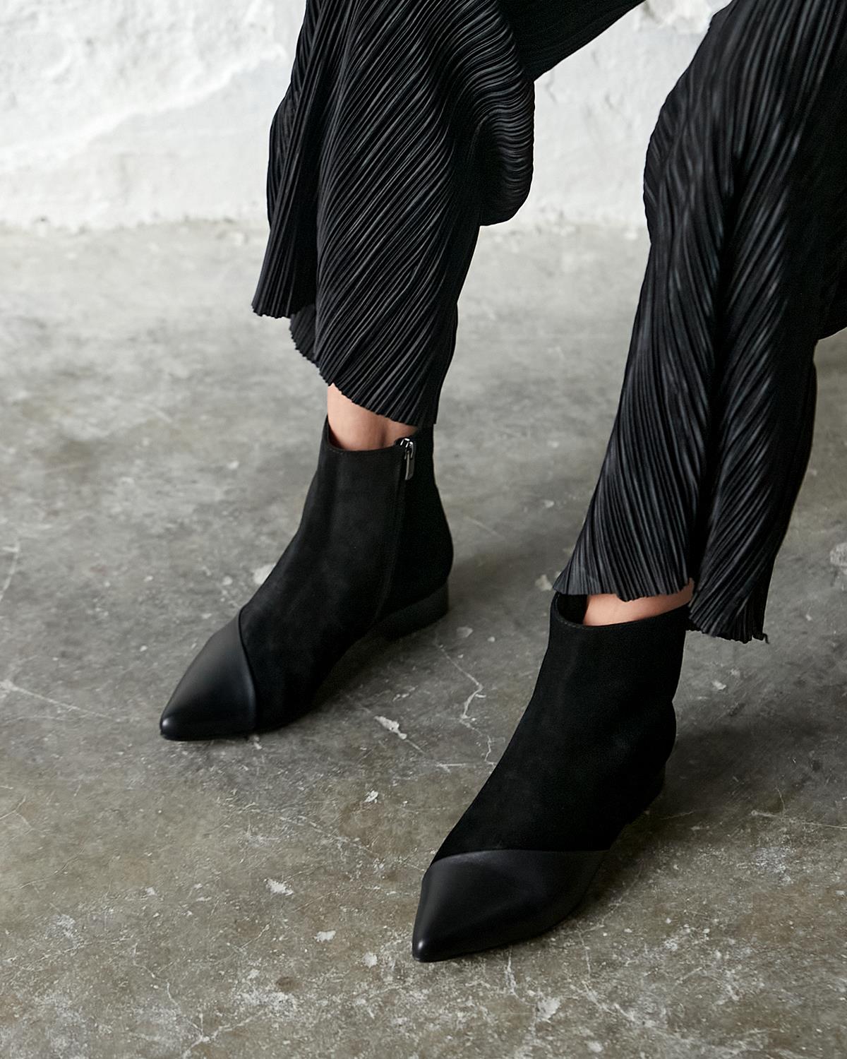 DUSCO SİYAH SÜET BOT