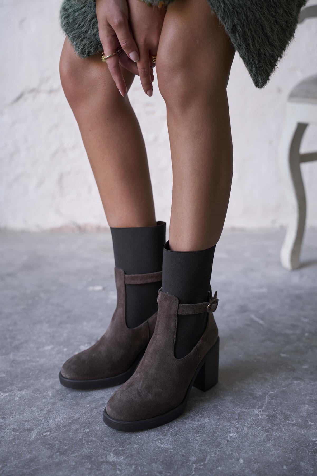 FAZE KAHVE SÜET TOPUKLU BOT