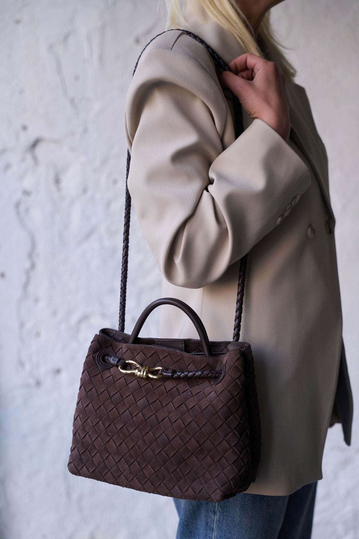 FLORİDA KAHVE SÜET ÇANTA