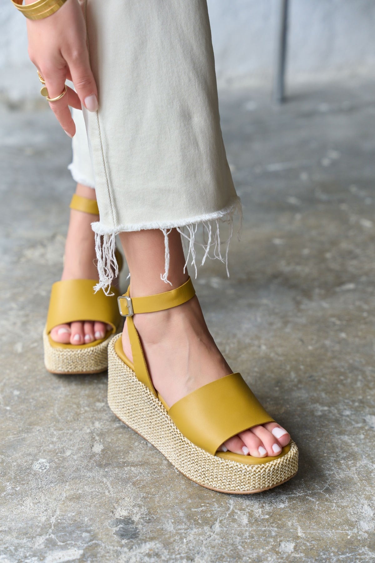 FOCUS HARDAL HASIR SANDALET