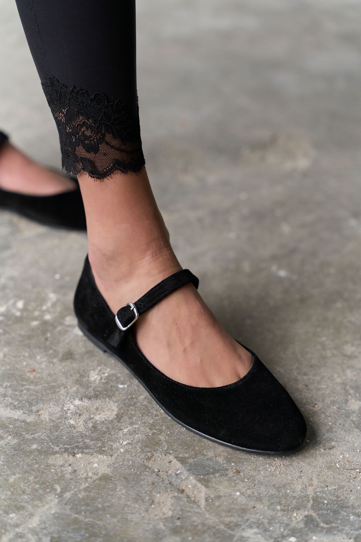 GENT SİYAH SÜET BABET 