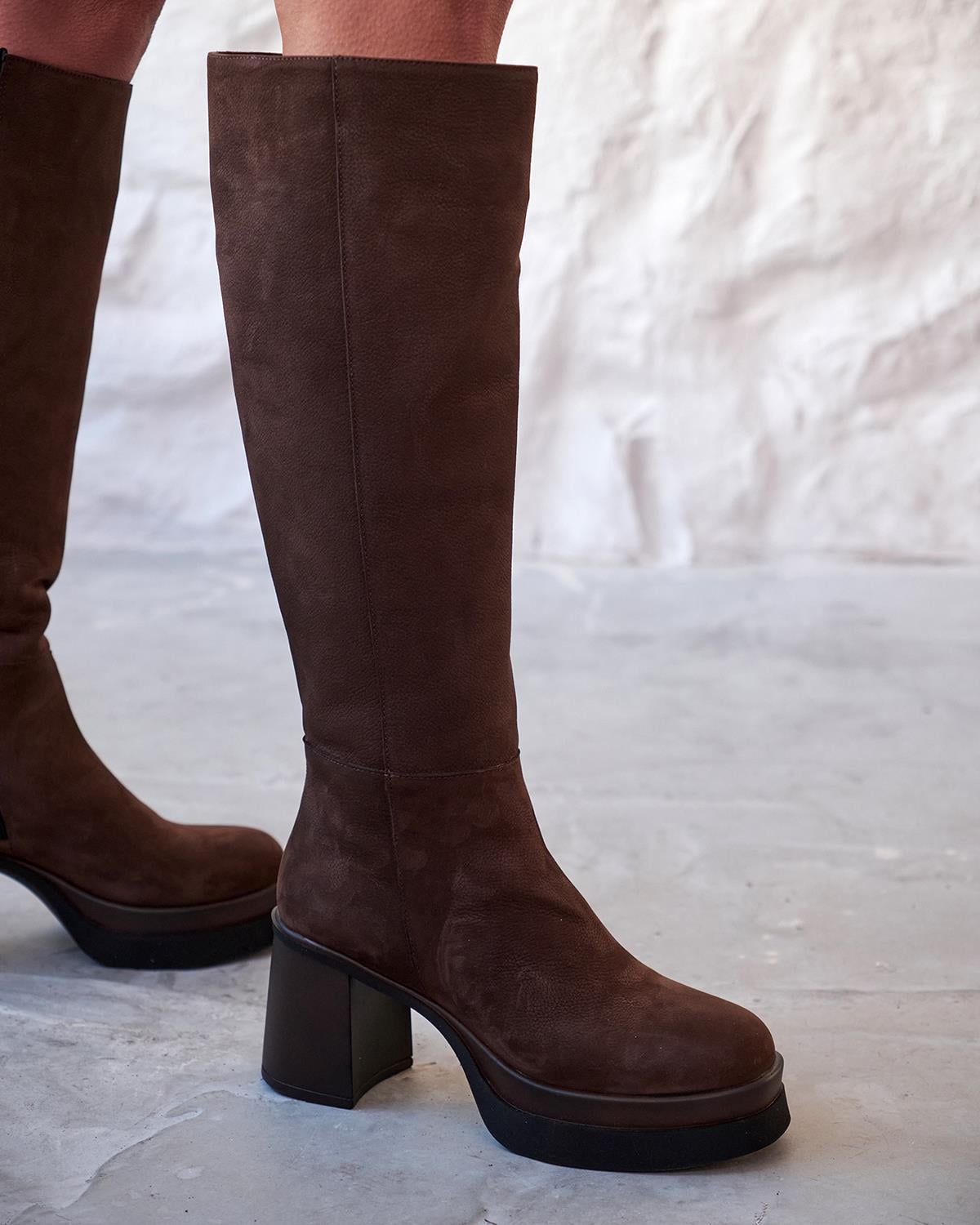 JULİE KAHVE SÜET ÇİZME