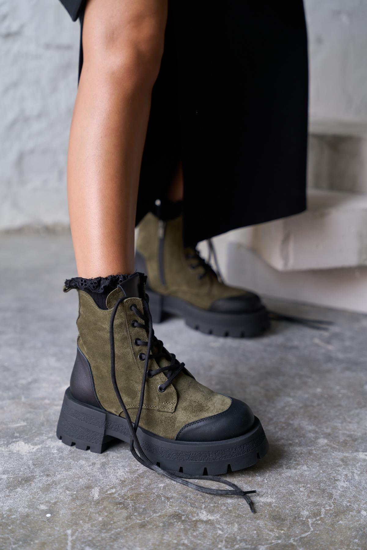 LİNEN HAKİ SÜET BOT