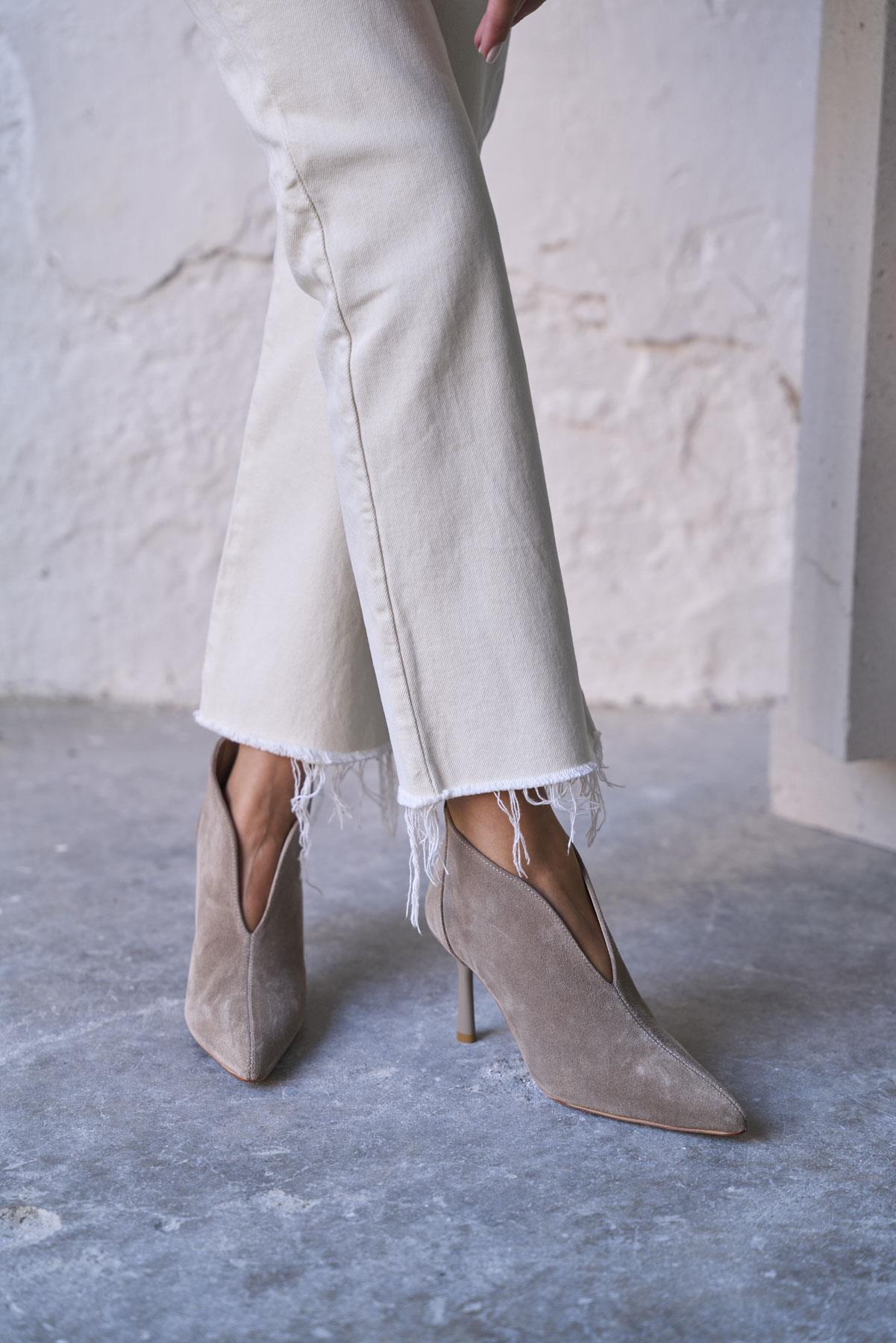 MERLY VİZON SÜET TOPUKLU BOT