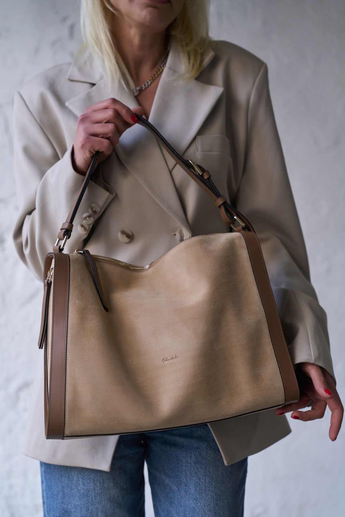 MONACO BAL SÜET ÇANTA