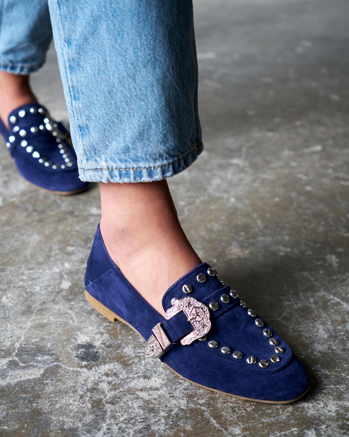 MOSCA LACİVERT SÜET 