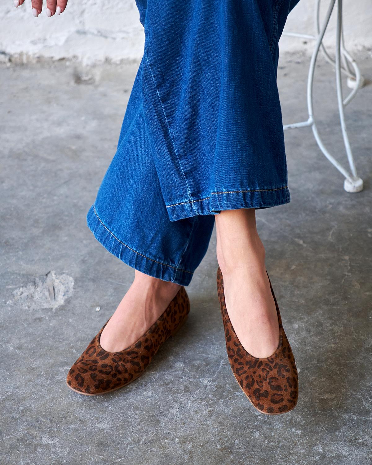 MOTTA LEOPAR SÜET BABET