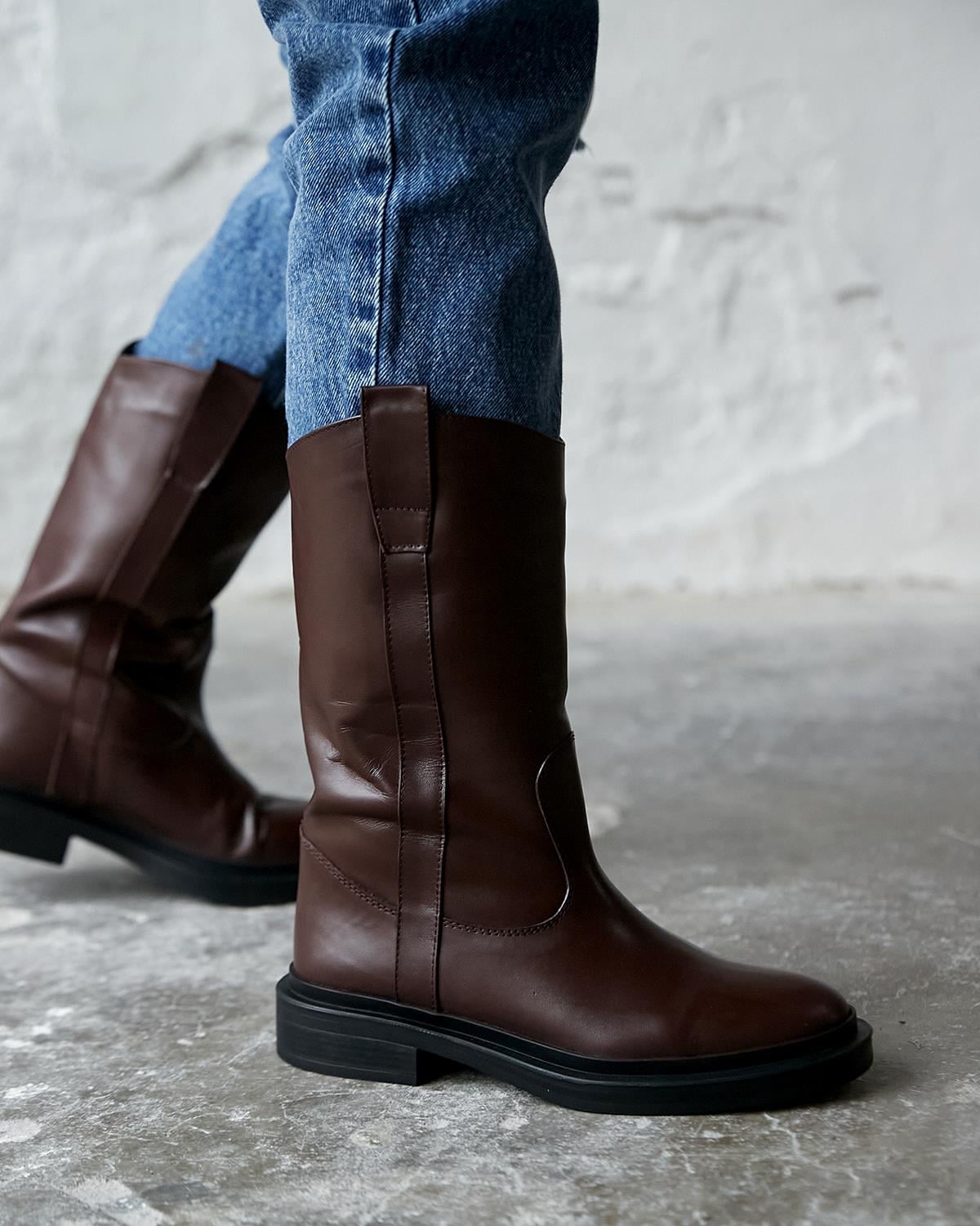 OWEN KAHVE DERİ BOT