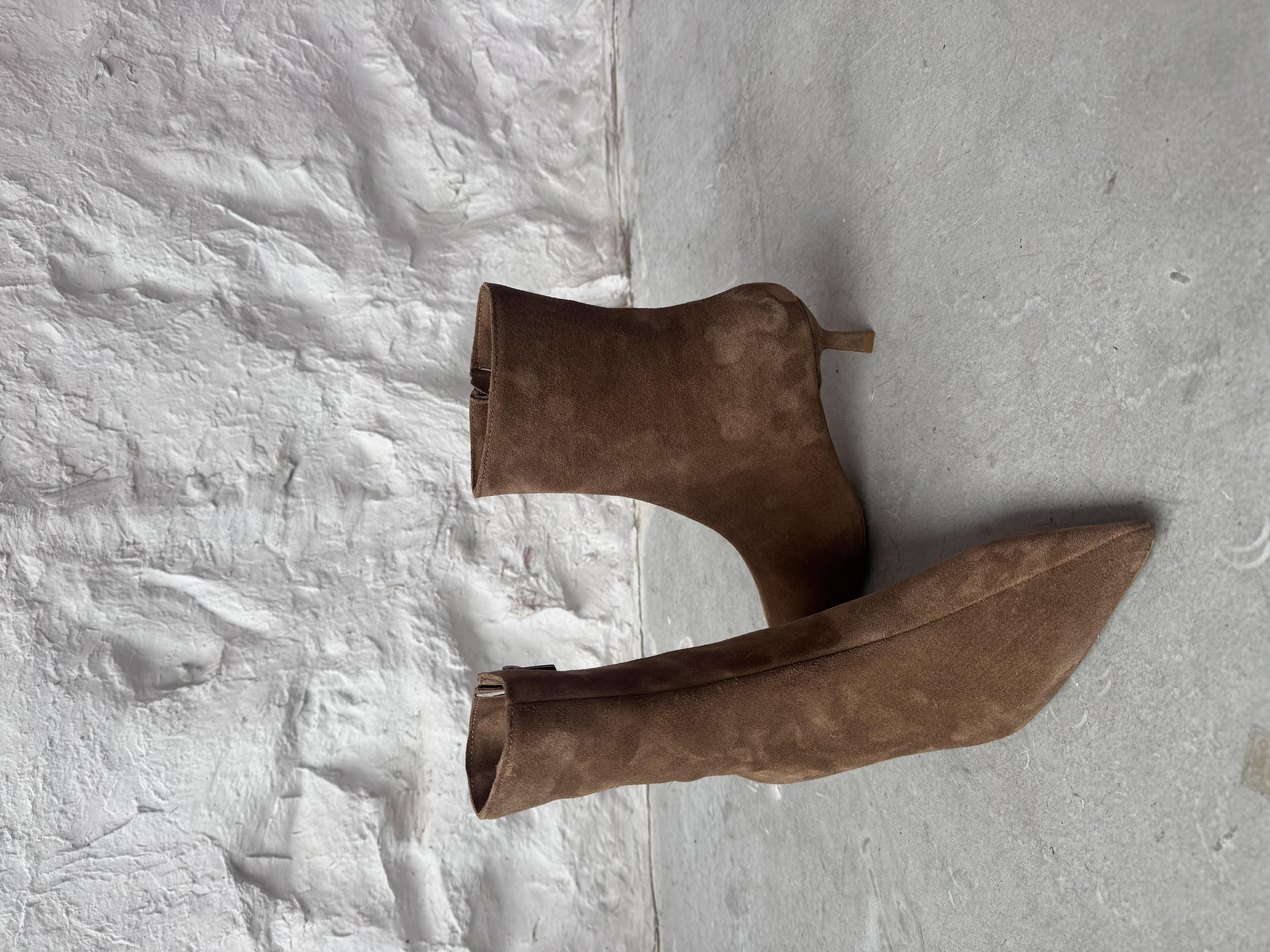 PALMA KUM SÜET TOPUKLU BOT 