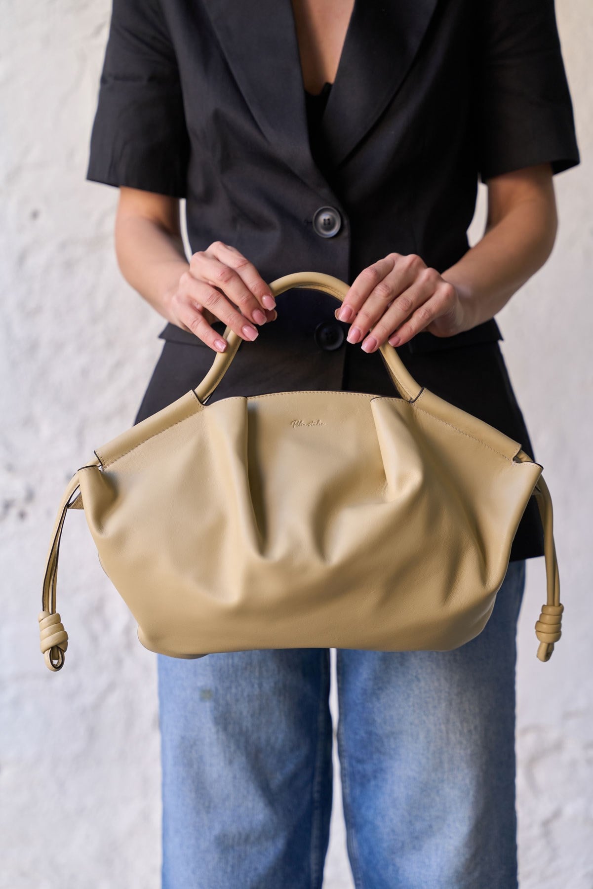 PARİS BEJ DERİ ÇANTA