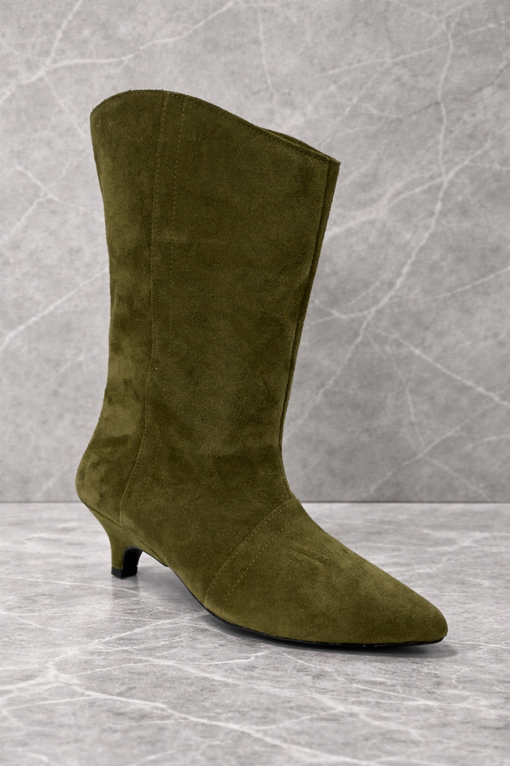 POİZİ HAKİ SÜET ÇİZME 