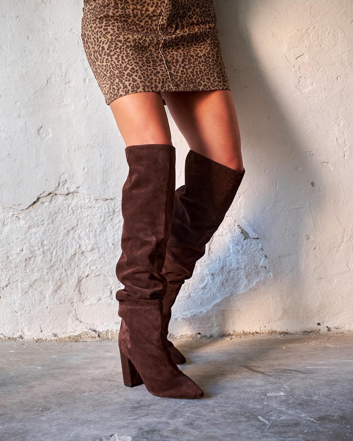 ROADS KAHVE SÜET ÇİZME