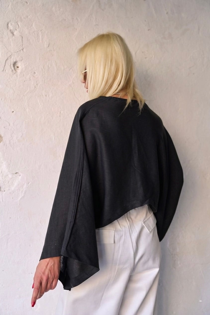 SASHA KETEN BLUZ