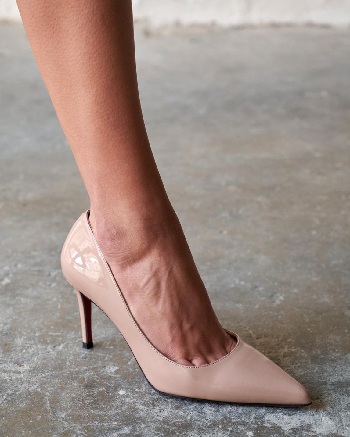 SİSTA 8 CM NUDE RUGAN STİLETTO 