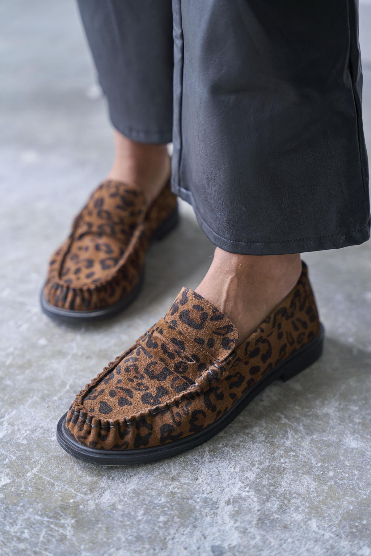 SLİVEN LEOPAR SÜET MAKOSEN