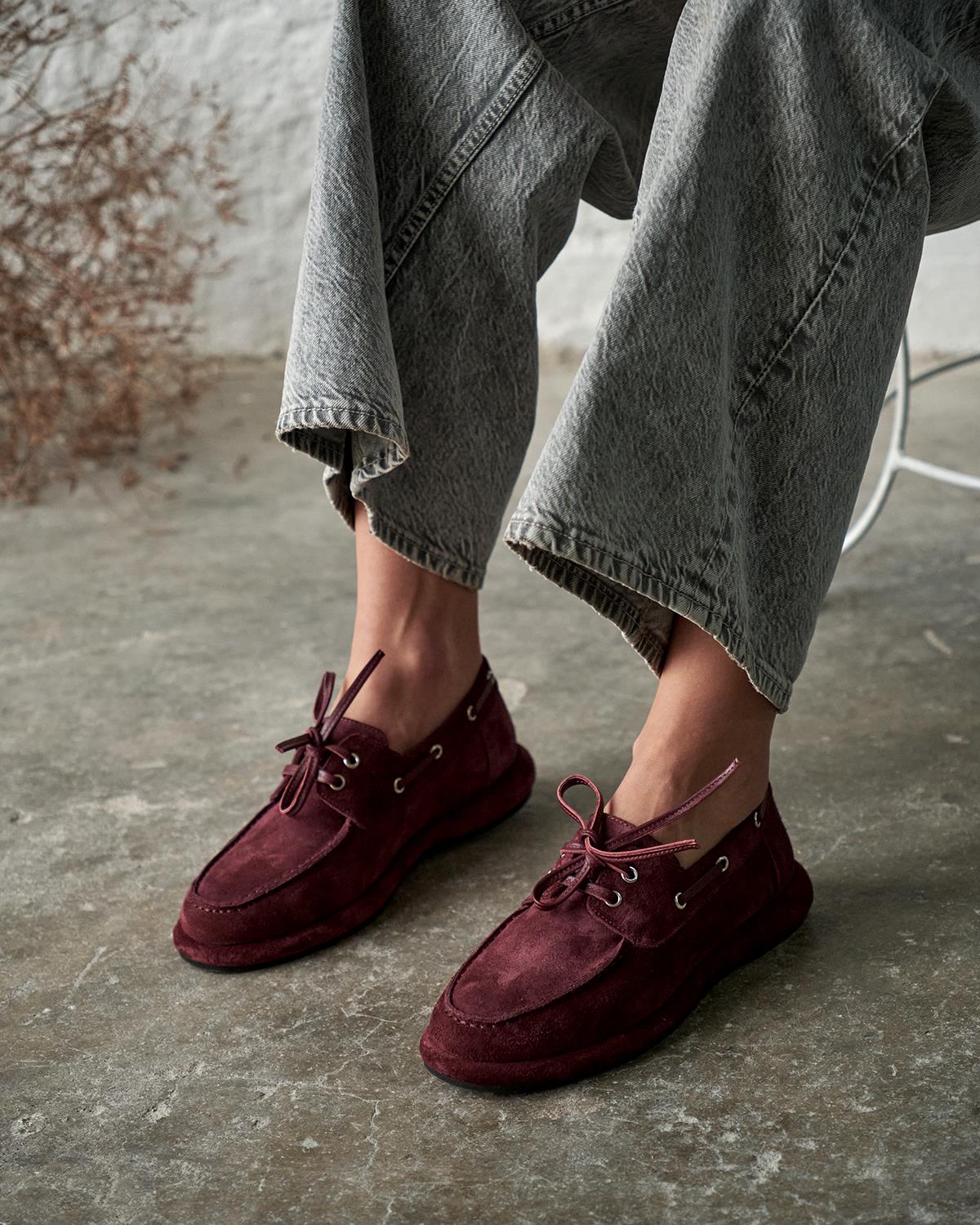 SOFİA BORDO SÜET MAKOSEN