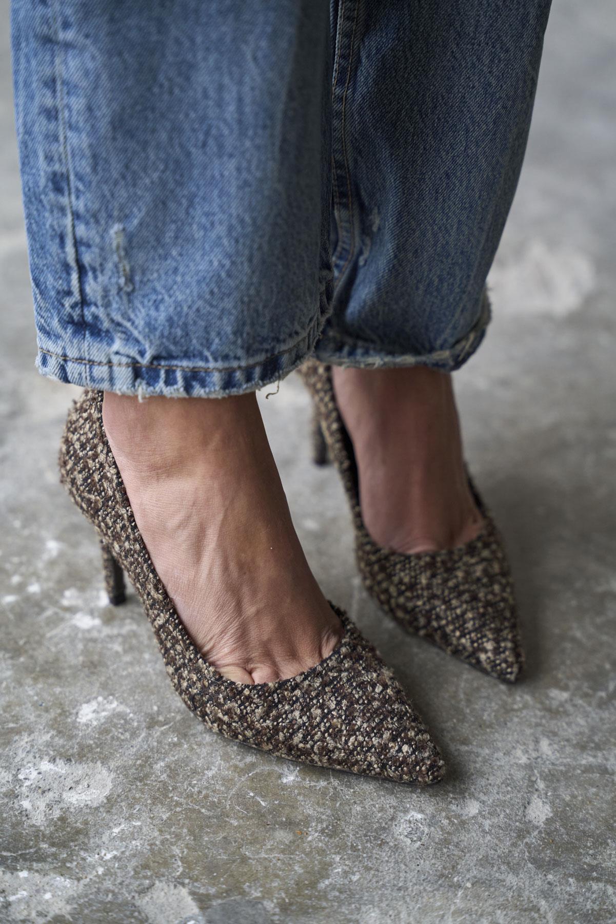 SPEZİA KAHVE TÜVİT STİLETTO