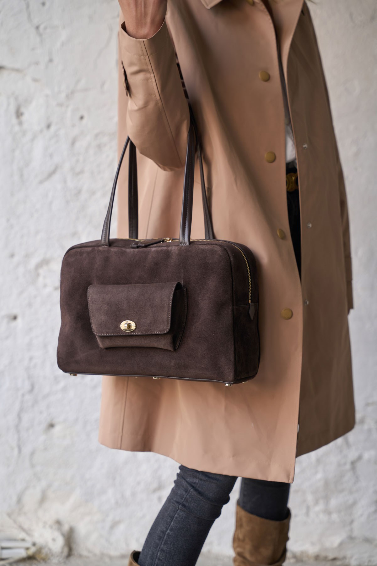 TOKYO ACI KAHVE SÜET ÇANTA