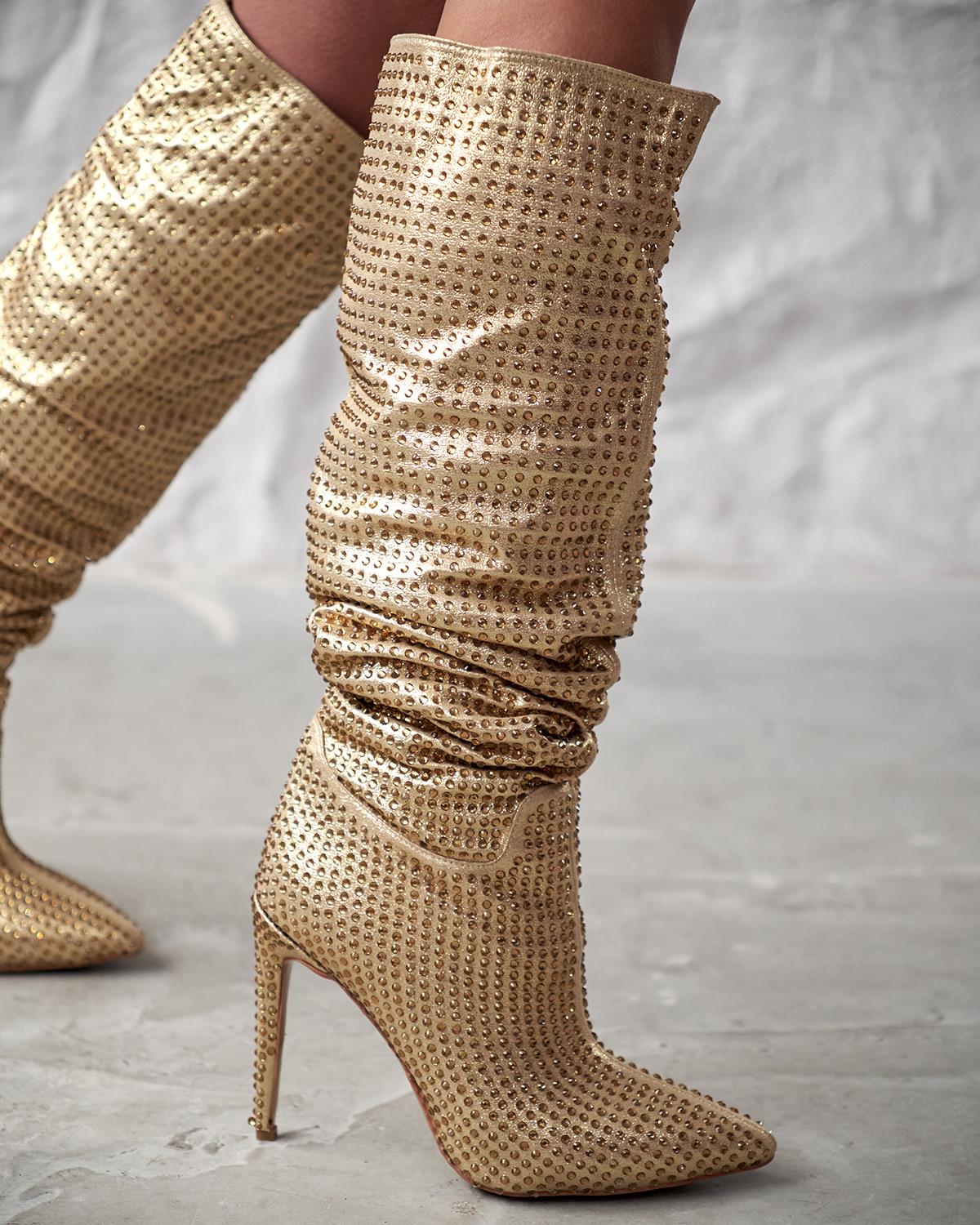TOUCH GOLD TAŞLI ÇİZME