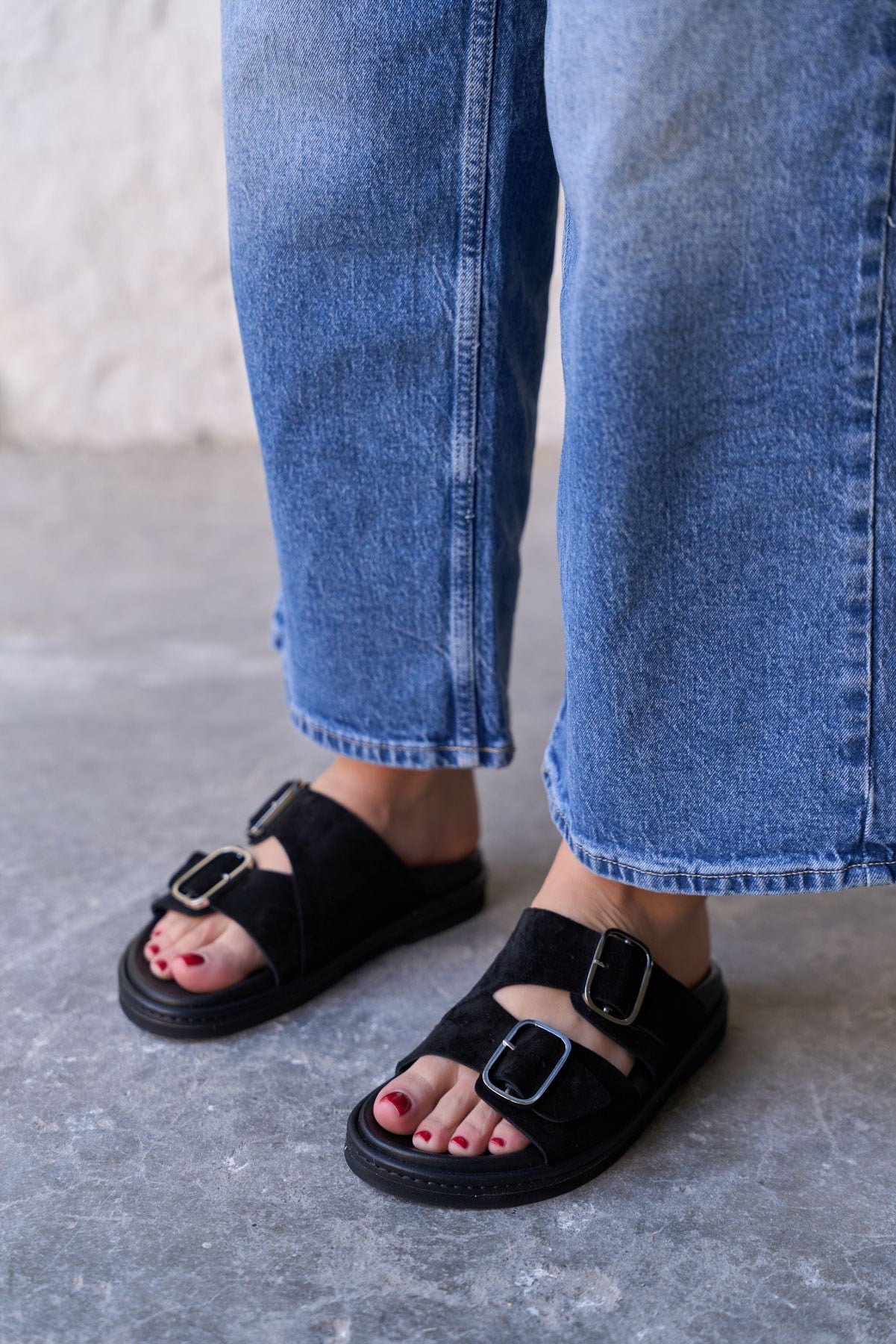 VERTEX SİYAH SÜET TERLİK