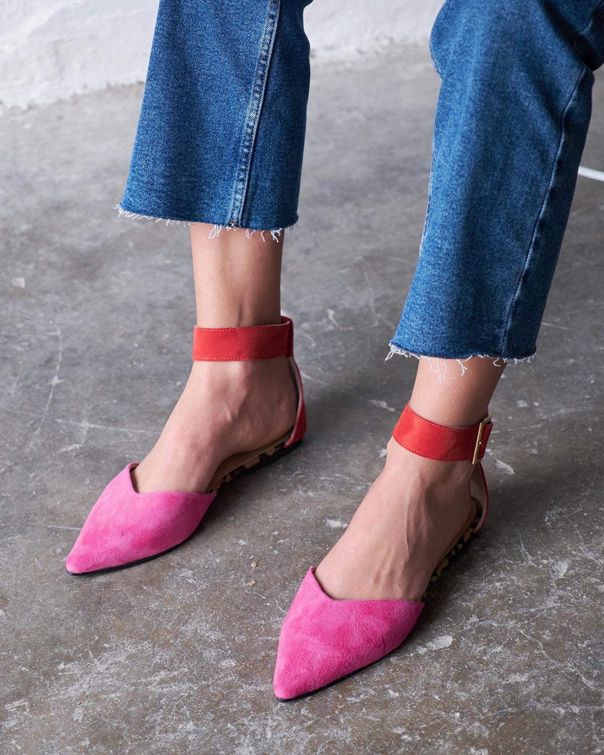 VOİD FUŞYA SÜET BABET