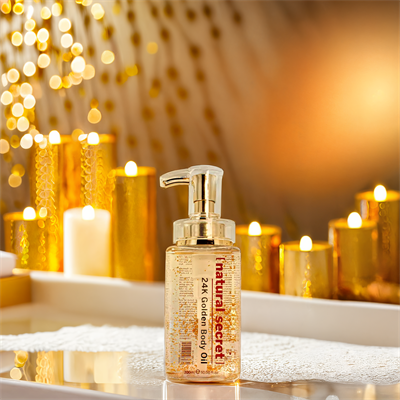 Natural Secret 24K Gold Lux Aromatic Body Oil - 24 K Altın Lüks Aromatik Vücut Bakım Yağı