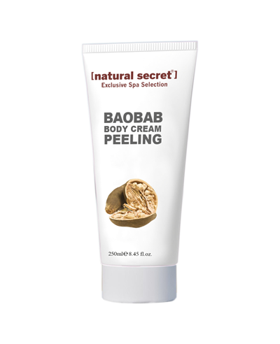 Natural Secret Baobab Body Cream Peeling - Baobab Granüllü Vücut Krem Peeling