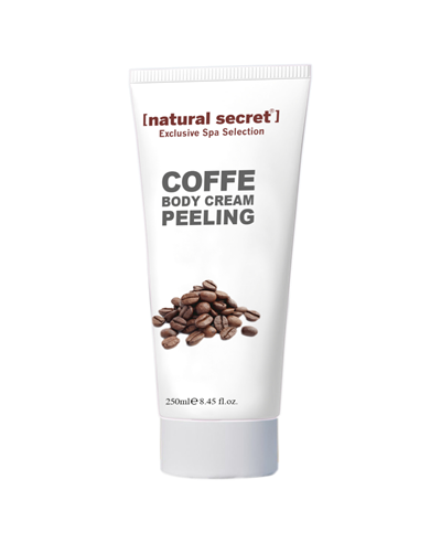 Natural Secret Coffee Body Cream Peeling - Kahve Granüllü Vücut Krem Peeling