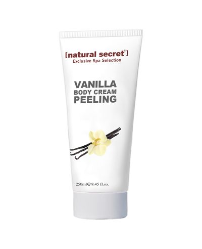 Natural Secret Vanilla Body Cream Peeling - Vanilya Granüllü Vücut Krem Peeling