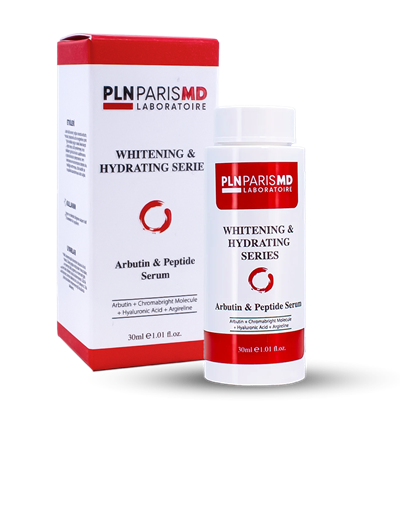 PLN PARIS MD Arbutin & Peptide Serum - Arbutin Ve Peptit İçerikli Leke Açıcı Serum 30ml REFIL
