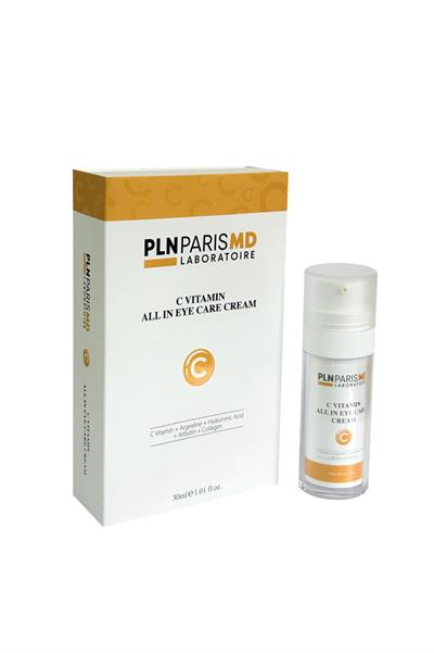 PLN PARIS MD C Vitamin İçerikli Göz Çevresi Yoğun Bakım Kremi / C Vitamin All In Eye Care Cream