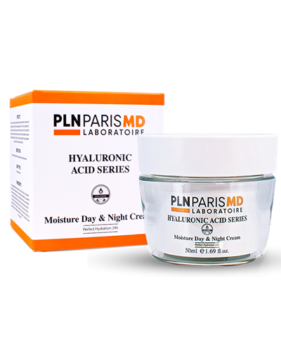 PLN PARIS MD Hyaluronic Acid Moisture Day & Night Cream / Çok Kuru Ve Olgun Ciltler İçin Hyaluronik Asit içerikli Gece-Gündüz Bakım Kremi 50ml
