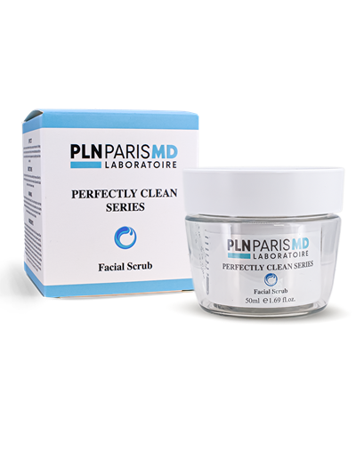 PLN PARIS MD Perfectly Clean Facial Scrub / Kuru, Normal Ve Karma Ciltler İçin Granüllü Peeling 50ml